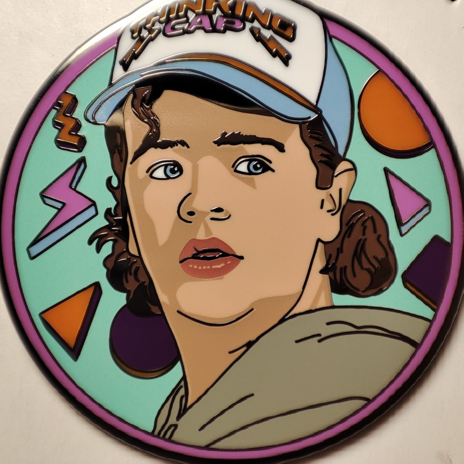 Stranger Things Dustin Henderson Mystery Series Enamel Pin Official Metal Badge
